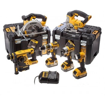 DeWalt DCK699M3T 6-delige combiset| 18v 4.0Ah Li-Ion | 3 accu's