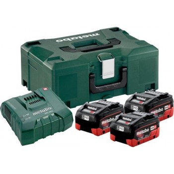 Metabo 685134000 18V LiHD accu starterset (3x 8,0Ah) + lader