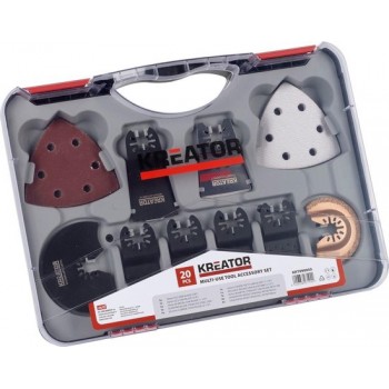 Kreator KRT990050 Accessoireset multitool - Oscillerend -20 accessoires