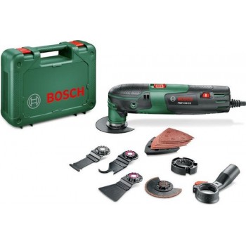 Bosch PMF 220 CE Multitool set - Oscillerend - 220 Watt -Inclusief 9 accessoires en kunststof koffer