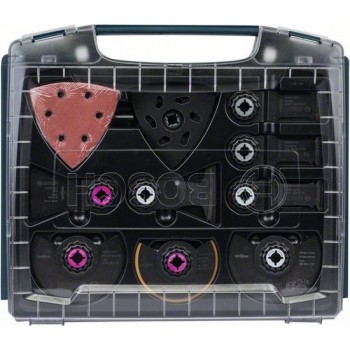 Bosch 36-delige i-BOXX Pro-Set binnenafwerking - 36 accessoires voor Multitool