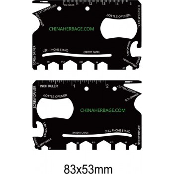 Multitool - Schroevedraaier (3x), blik- doos- brief- flesopener enz.