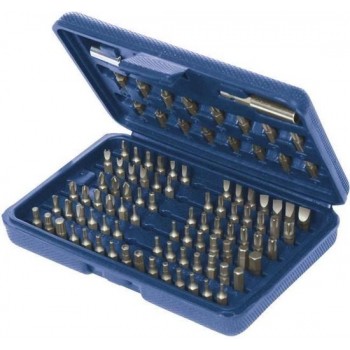 Silverline 100-delige schroevendraaier bit set