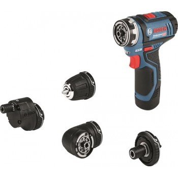 BOSCH PROFESSIONAL GSR 12V-15 FC Accuboormachine - 12 V - Met 2x 2,0 Ah Accu's