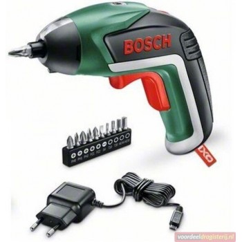 Accuschroevendraaier IXO V  - incl. micro USB lader, 10-delige bit set