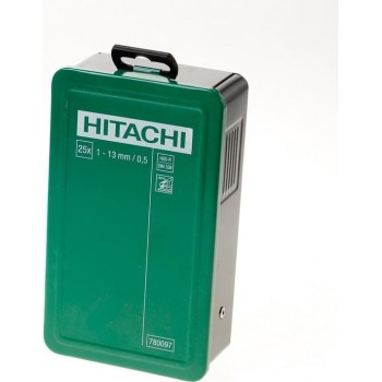 Hikoki Borenset cassette 25-delig hss-r din339