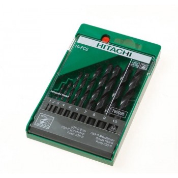 Hikoki Borenset cassette 10-delig hss-r din339
