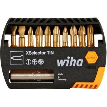 Xselector Tin Gemengde Bit Set Sl, Ph, Pz - 11-Delig - Wiha - 7944-065