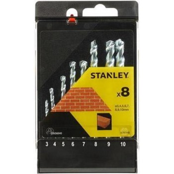 Stanley set van steenboren - 8 stuks