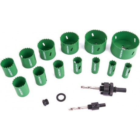 HiKOKI 752177 13 delige Gatzagenset in cassette - BI-Metaal