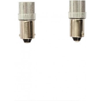 AutoStyle BA9S LED Lampen 12V Xenon-Optiek Blauw, set à 2 stuks