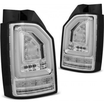 VW T6 LED achterlicht units met dynamisch knipperlicht Chrome edition