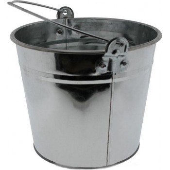 Emmer van verzinkt staal, 5 liter