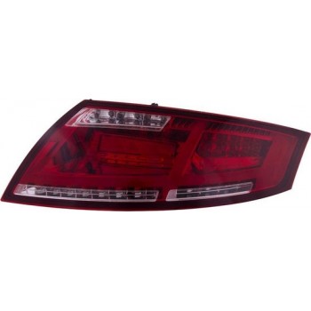 Autostyle Set LED Achterlichten passend voor Audi TT 2006-2013 Rood/Smoke incl. Dynamic knipperlichten