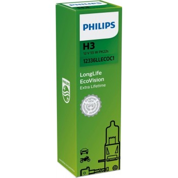 Philips LongLife EcoVision H3 12336LLECOC1 blister