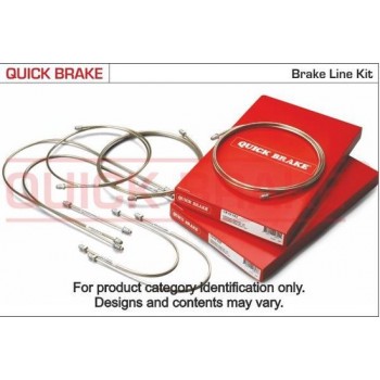 Quick Brake Remleiding set 8 delige Peugeot 107