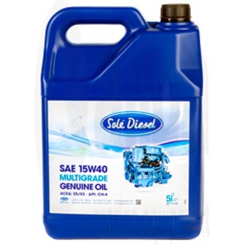 Solé Diesel 5 liter multigrade Motorolie 15W40