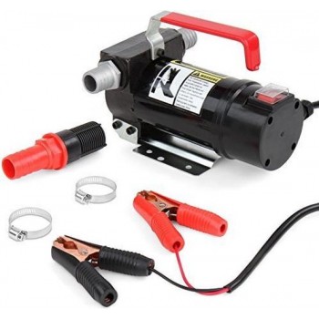 Timbertech® | 12V Pomp om Dieselolie te vervangen |Oliepomp | Motoroliepomp | Olie afzuigpomp | Diesel pomp| Brandstofpomp