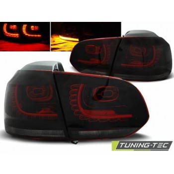 LED Achterlichten Volkswagen GOLF 6 10.08-12  Rood SMOKE