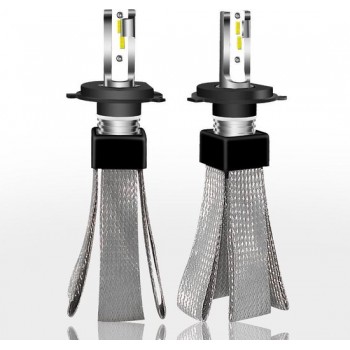 2 STKS H4 30 W 4000LM 6000 K Pure Wit Hi / Lo Balken CSP LED Koplamp Bollen Conversie Kit, DC 9-36 V