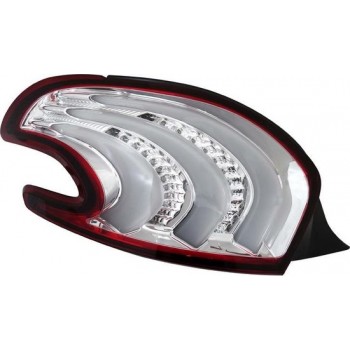 AutoStyle Set LED Achterlichten passend voor Peugeot 208 2012-2015 excl. CC/SW - Rood/Helder