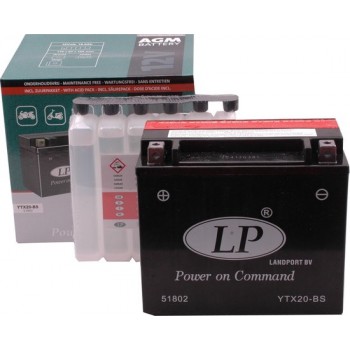ACCU LANDPORT YTX20-BS (12V/18A)