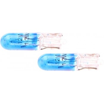 Proplus Autolampen T5 12 Volt 1,2 Watt Blauw 2 Stuks