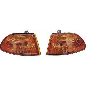 AutoStyle Set Frontknipperlichten passend voor Honda Civic 2/3-deurs 1992-1995 - Amber