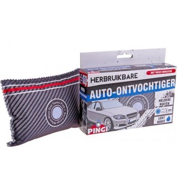 Pingi Auto Ontvochtiger XXL Voordeelpakket - Vochtverdrijver - Luchtontvochtiger voor in de Auto - 4 Stuks