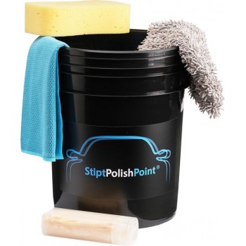 Stipt Grit Bucket Set Black