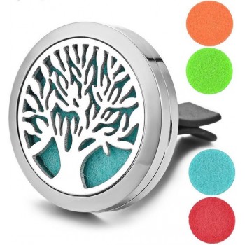 Auto luchtverfrisser met Tree of Life/Levensboom - Aroma therapie diffuser - Geurverspreider