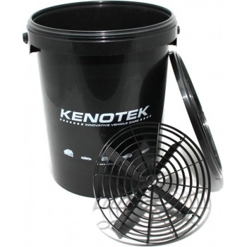 KENOTEK poetsemmer met deksel en scratchshield - Glansbewerking - 20L