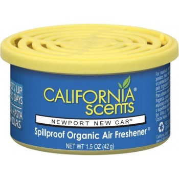 California Scents Luchtverfrisser Blik Newport New Car 42 Gram