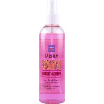 Cartec Carfum 200ml - Auto Geurtje - Sweet Candy - Auto Luchtverfrisser - Auto Geurverfrisser