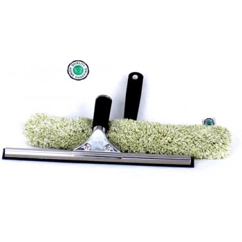 Groene Beer Raamwisser systeem - trekker -inwashoes - t-houder)- 25 cm - Schoonmaken - Ramen wassen