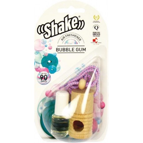 Shake Auto Luchtverfrisser - Autoparfum - Autogeur - Bubble Gum