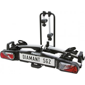 Pro-User Fietsendrager - Diamant Sg2 - 2 Fietsen - Trekhaak - Inklapbaar
