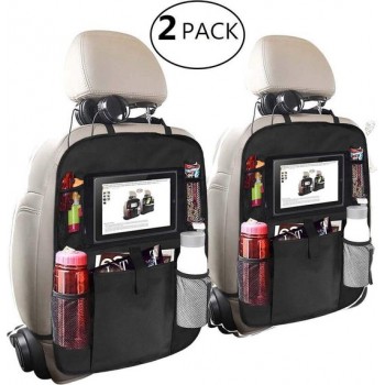 Autostoel Organizer 2-pack - Achterbankorganizer met iPad Vak