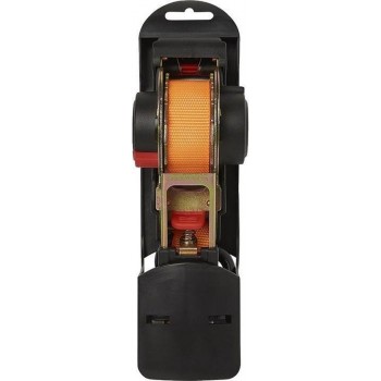 Proplus Spanband Met Ratel 350 Cm Zwart/oranje