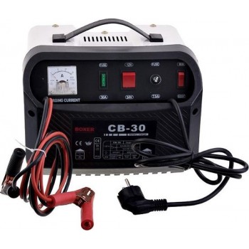 Boxer Autobatterij-lader - acculader - 12/24 V - 20 A
