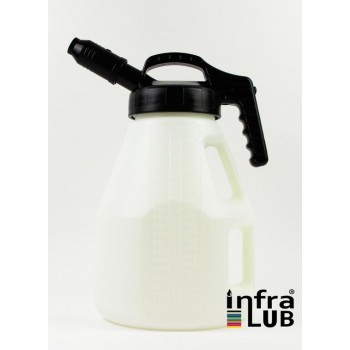 Oilsafe Kan (10 L) met de Stumpy Spout Lid - Zwart
