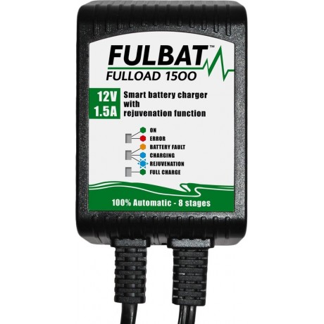 Fulbat Fulload 1500 slimme acculader druppellader 12v