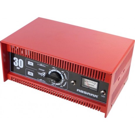 absaar Acculader 30 Amp. 12/24 Volt met jump