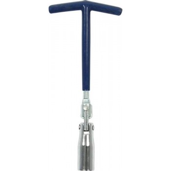 Proplus Bougiesleutel T-greep 23 Cm Staal 16 Mm Blauw
