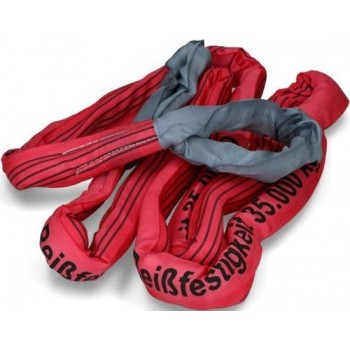 RelaxPets - Sleepkabel - Giga Trekkracht - Rood - 10 Meter - Tot 35 Ton