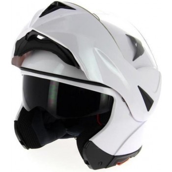 Modulaire witte parelhelm