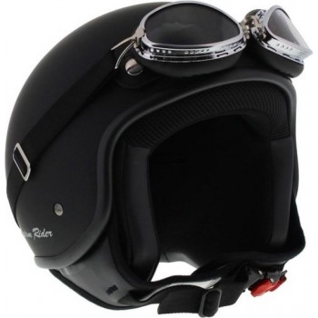 MT jethelm Custom Rider mat zwart