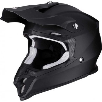 Scorpion Crosshelm VX-16 Solid Matt Black-XXL