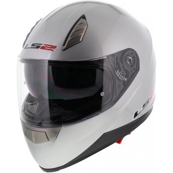 LS2 FF384 Blade Integraalhelm - Motorhelm - Glans Zilver - Maat M