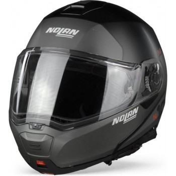 Nolan N100-5 Plus Distinctive 21 Flat Black Systeemhelm - Motorhelm - Maat XL